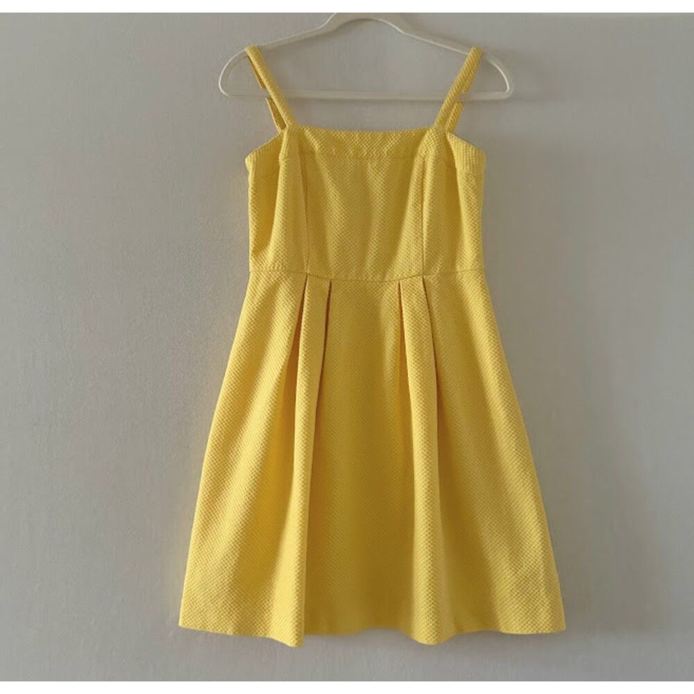 Ann Taylor LOFT Yellow Tank Sun Dress Size 0